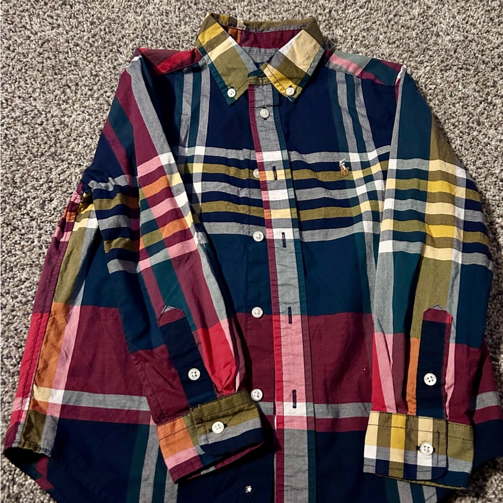 RalphLauren Boys size 5 button-down shirt